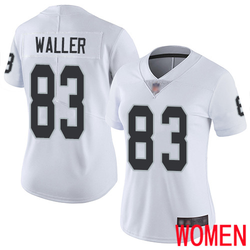 Oakland Raiders Limited White Women Darren Waller Road Jersey NFL Football 83 Vapor Untouchable Jersey